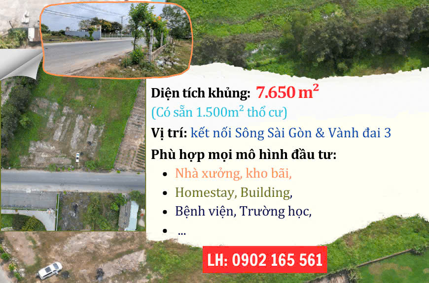 Đất Củ Chi Khủng